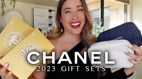 chanel holiday swt|chanel 2023 gift set.